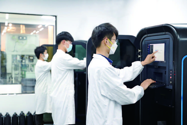 位于松江的上海普利生机电科技是一家专业从事3d打印技术研发